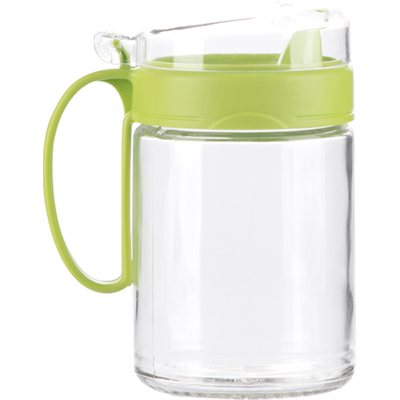 茶花日式免拆添油玻璃油壶550ml