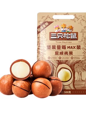 三只松鼠量贩袋装夏威夷果