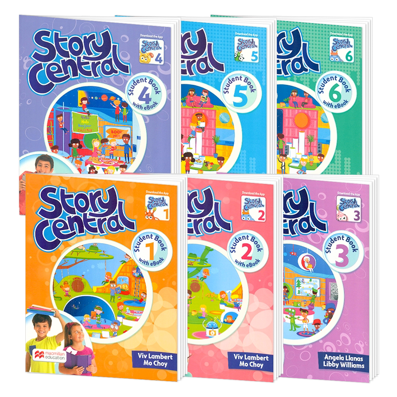 StoryCentral Macmillan麦克米伦少儿小学英语教材 Story Central
