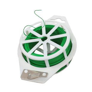 园艺扎线剪塑铁丝包月季爬藤植物固定绳捆扎带绑花支架发货