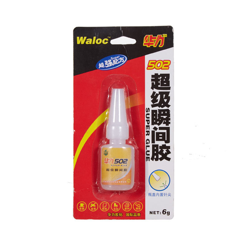 Huali 502 Super flash gel 6gin the Electronic Dictionary/Electronic paper book/Stationery , Adhesive Supplies , Glue stick  category - from Buy2taobao.com to provide professional Taobao agent buy service