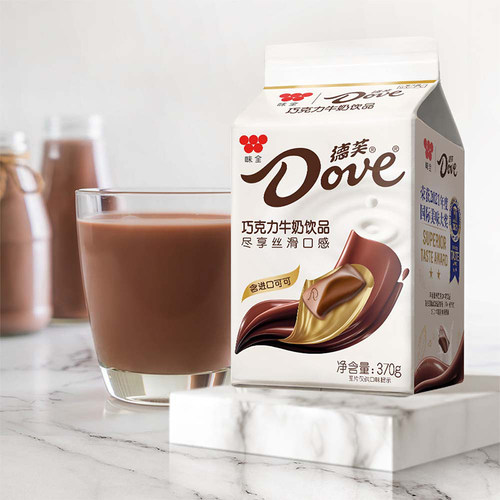 德芙巧克力牛奶饮品味全