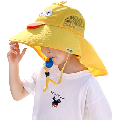 牧萌儿童遮阳帽透气不闷汗