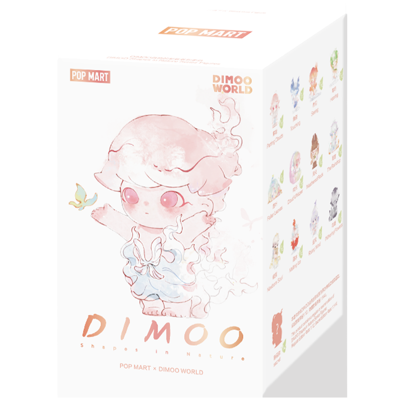 泡泡玛特DIMOO自然的形状系列