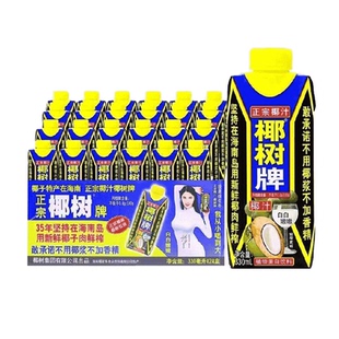 椰树牌椰汁盒装植物蛋白饮料礼盒婚宴水节礼椰奶