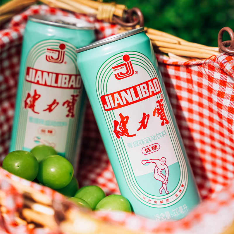 健力宝青提果味含气饮料