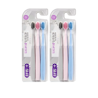 舒客牙刷软毛宽头成人牙刷