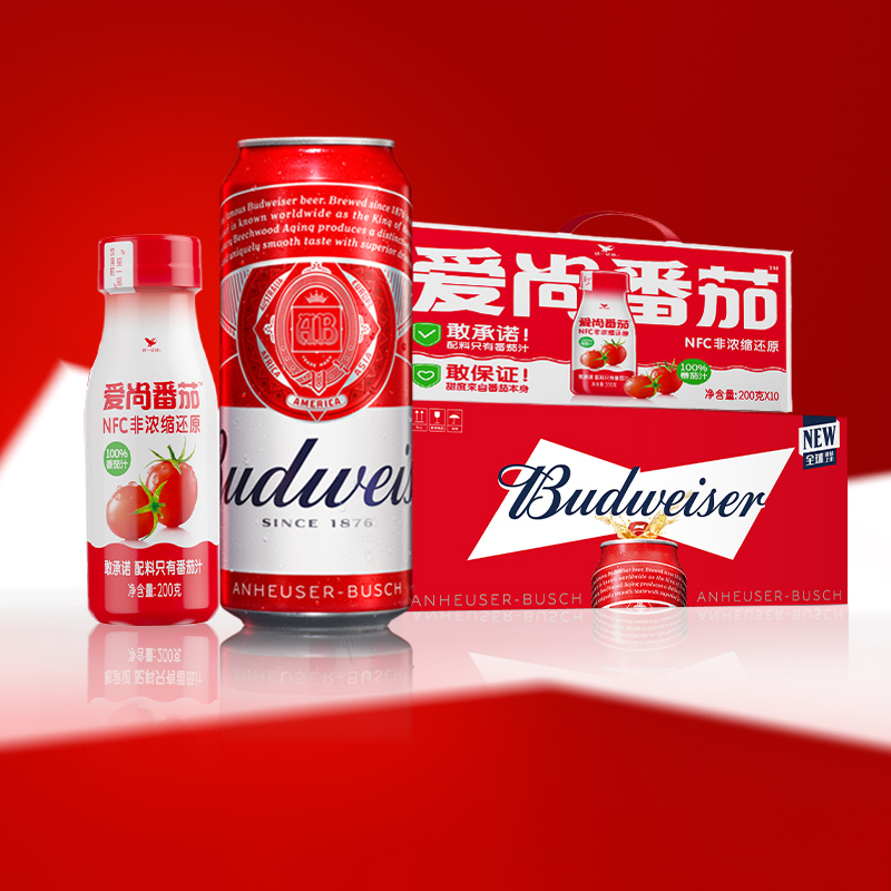 统一100%果蔬汁200g×10瓶