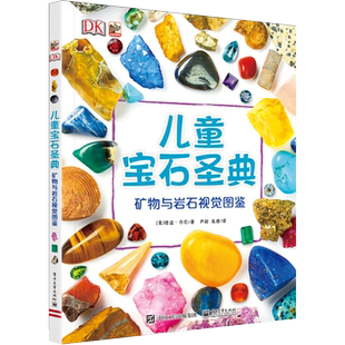 DK儿童宝石圣典与岩石视觉图鉴3-10岁科学科普百科绘本新华书籍