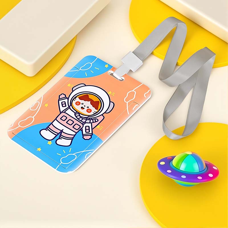 可爱学生卡套卡通公交卡挂证件套