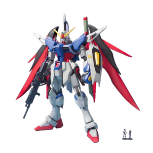 万代 MG 1/100命运高达高达SEED DESTINY 带支架拼装模型