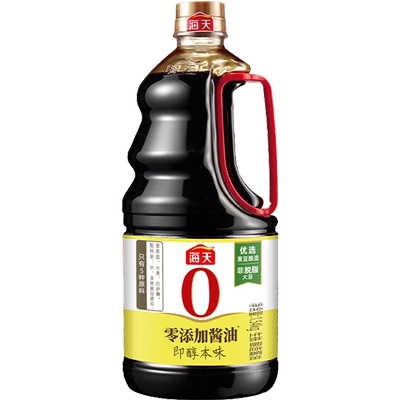海天0添加酱油即醇本味1.54kg