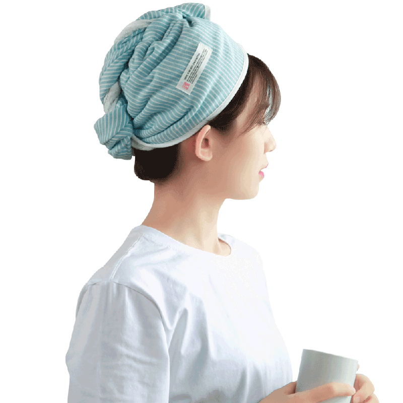 金号干发帽女纯棉干发巾纱布吸水