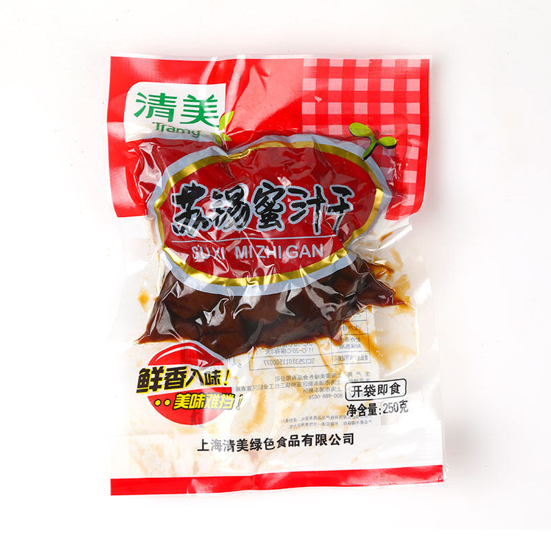 清美  苏锡蜜汁干(豆腐干) 250g/袋