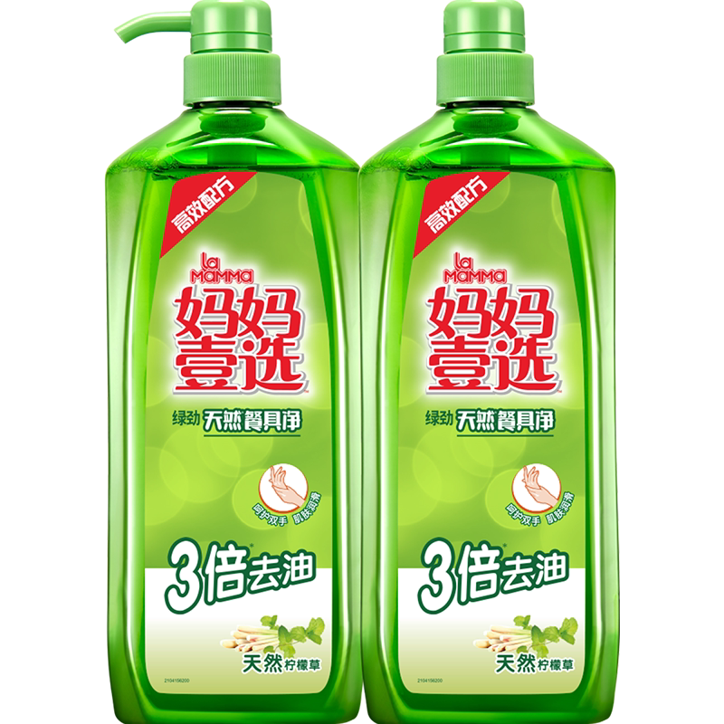 妈妈壹选柠檬草洗洁精