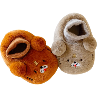 婴儿鞋袜软底学步宝宝地步鞋儿童袜鞋鞋套防滑秋冬袜子鞋加厚0-1