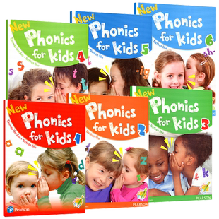 New Phonics for Kids 1-6级朗文培生幼少儿英语自然拼读教材课程