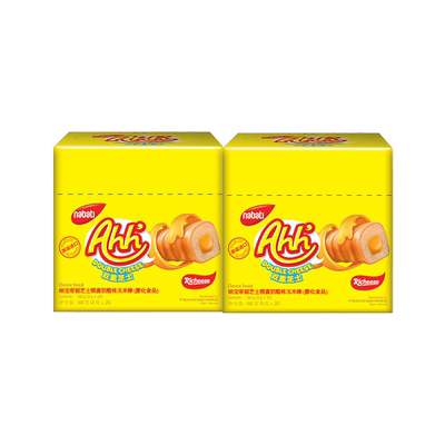 丽芝士进口奶酪玉米棒160g*2盒