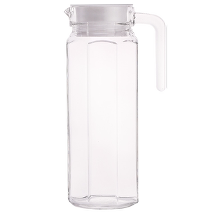 Luminarc/乐美雅冷水壶四方条子雪柜樽凉水壶果汁花茶壶家用