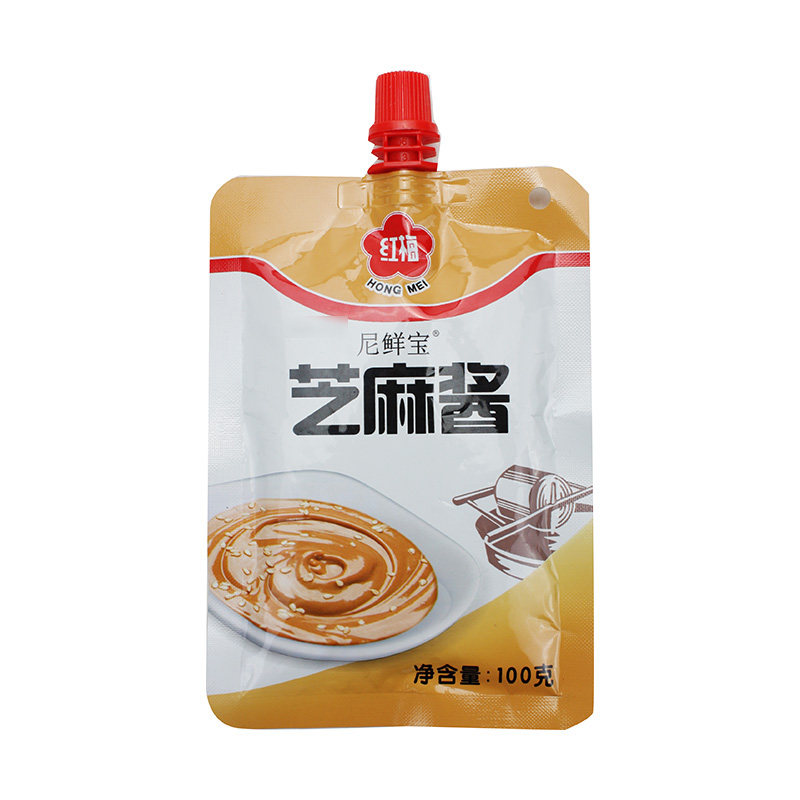红梅芝麻酱100克/袋|msdalam kategori beras/Utara-Selatan barangan kering/perasa, perasa/Jam/salad, sos, sos perasa - dari Buy2taobao.com untuk memberikan perkhidmatan ejen Taobao profesional membeli