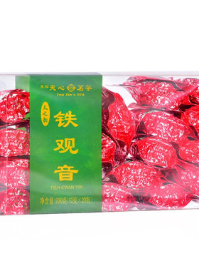 天福天心天之韵铁观音铁观音茶 200克/盒