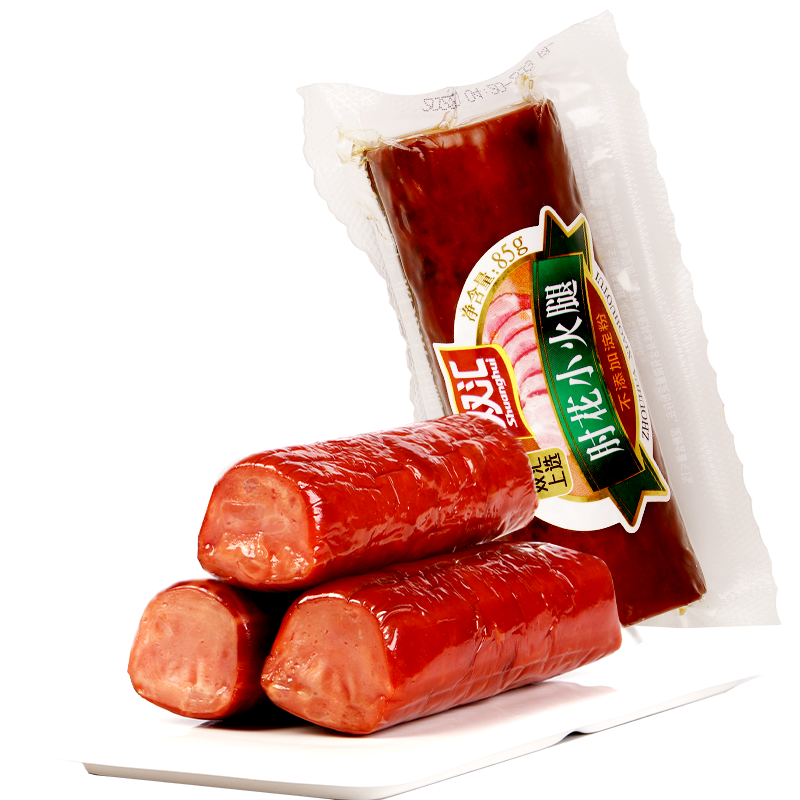 双汇火腿肠肘花小火腿不添加淀粉零食即煎炸炒菜香肠熟食卤味食品