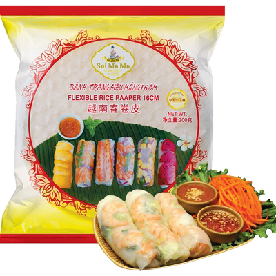 越南水妈妈透明水晶春卷皮200g