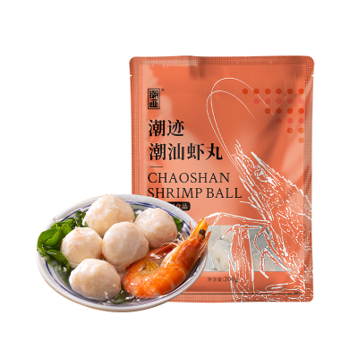 潮迹潮汕特产潮汕虾丸食材