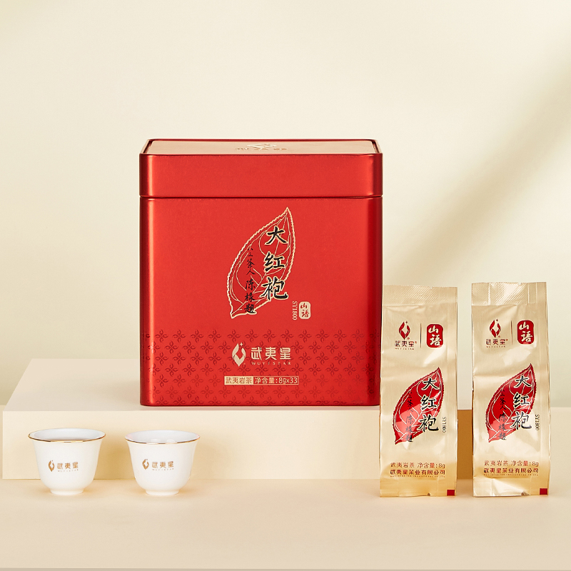 武夷星山语大红袍264g×1罐