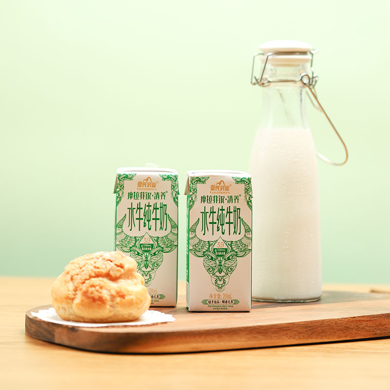 水牛乳≥90%,营养价值更高