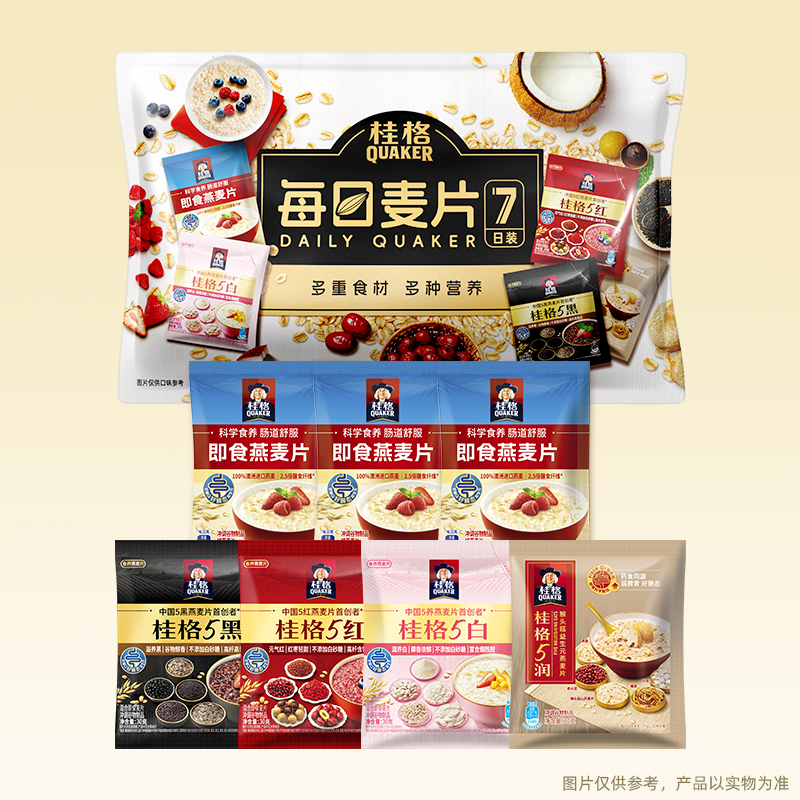 桂格7日麦片膳食纤维