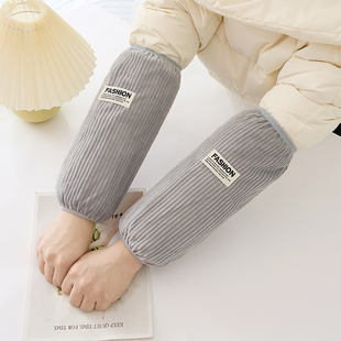 袖 加长款 时尚 套女士秋冬防脏套袖 头 护袖 工作羽绒服厨房上班耐脏袖