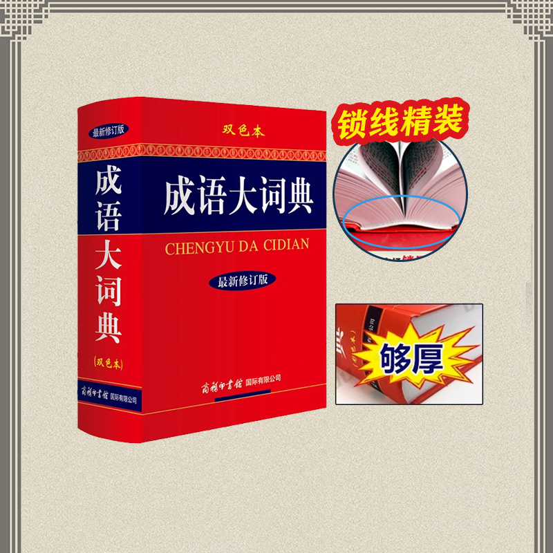 2023新版成语大词典双色本