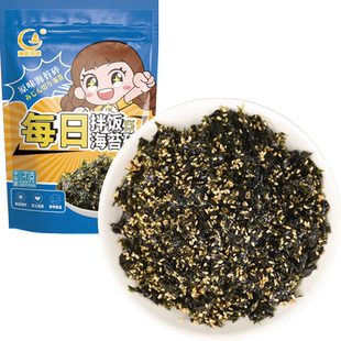 每日芝麻拌饭海苔碎120g炒紫菜碎儿童零食饭团拌饭料零食