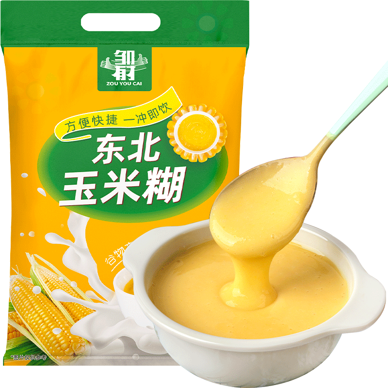 邹有才东北纯玉米糊冲饮