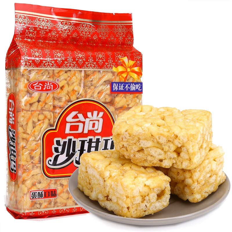 台尚沙琪玛(蛋酥) 538克/袋零食食品小吃休闲美食