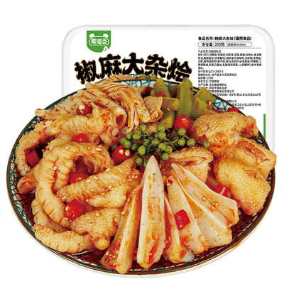 蜀道香泡凤爪鸡脚方便食品200g