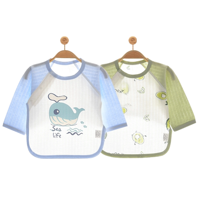彩婴房初生半背衣夏季薄款幼儿衣