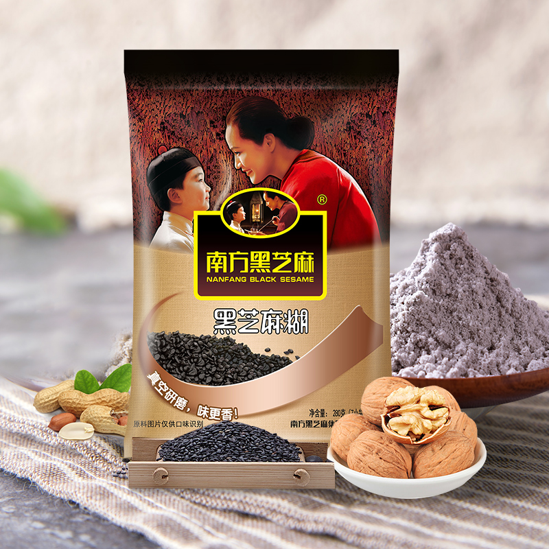 南方黑芝麻营养谷物代餐饮品