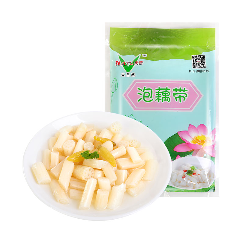 大自然泡藕带