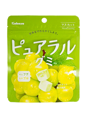 Kabaya青提味夹心软糖40g×1袋
