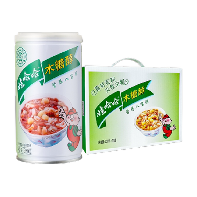 娃哈哈木糖醇八宝粥350g×12罐