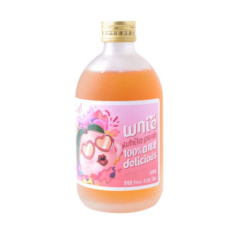 通明山-8度白桃酒（100%原汁）330ml/瓶怎么看?