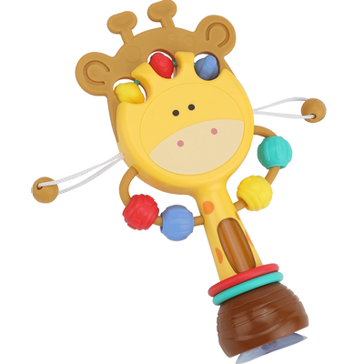 耐摔可啃咬新生儿拨浪鼓礼物