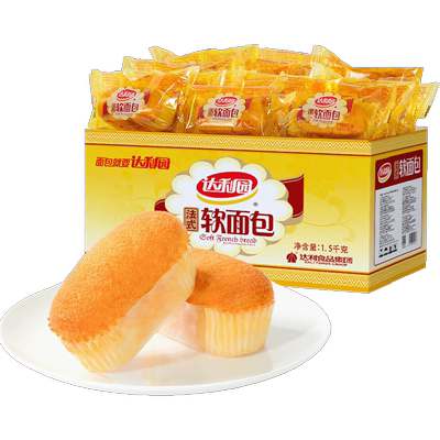 达利园法式软面包零食早餐