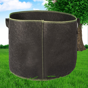 黑色加厚美植袋毛毡种植袋植树袋蓝莓种植袋无纺布植物种植袋