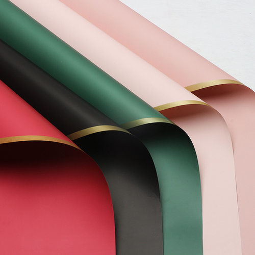 璀璨辛西娅相遇金边鲜花包装纸塑