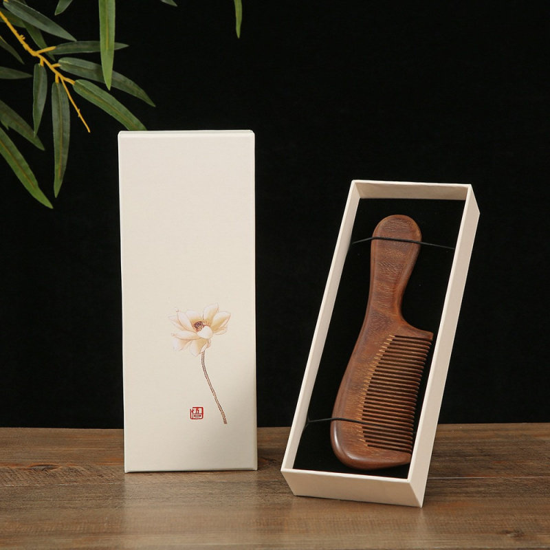 中国风车挂件盒流苏香包梳子发簪包装盒复古简约饰品盒