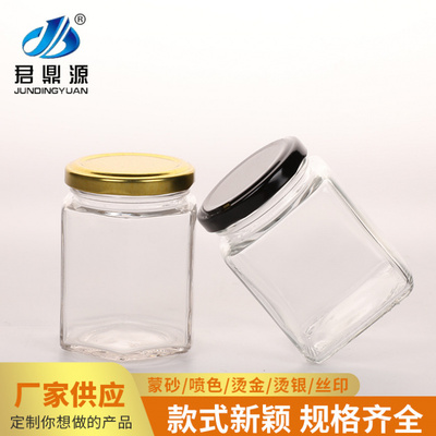 密封罐四方六棱瓶密封瓶酱菜瓶蜂