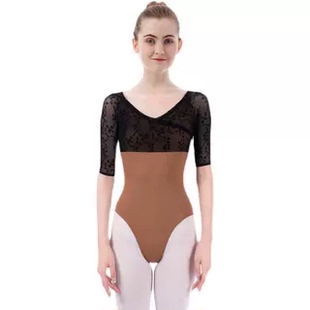 红雨芭蕾舞蹈服专业练功服女体操服形体服美背瑜伽连体服多色艺考